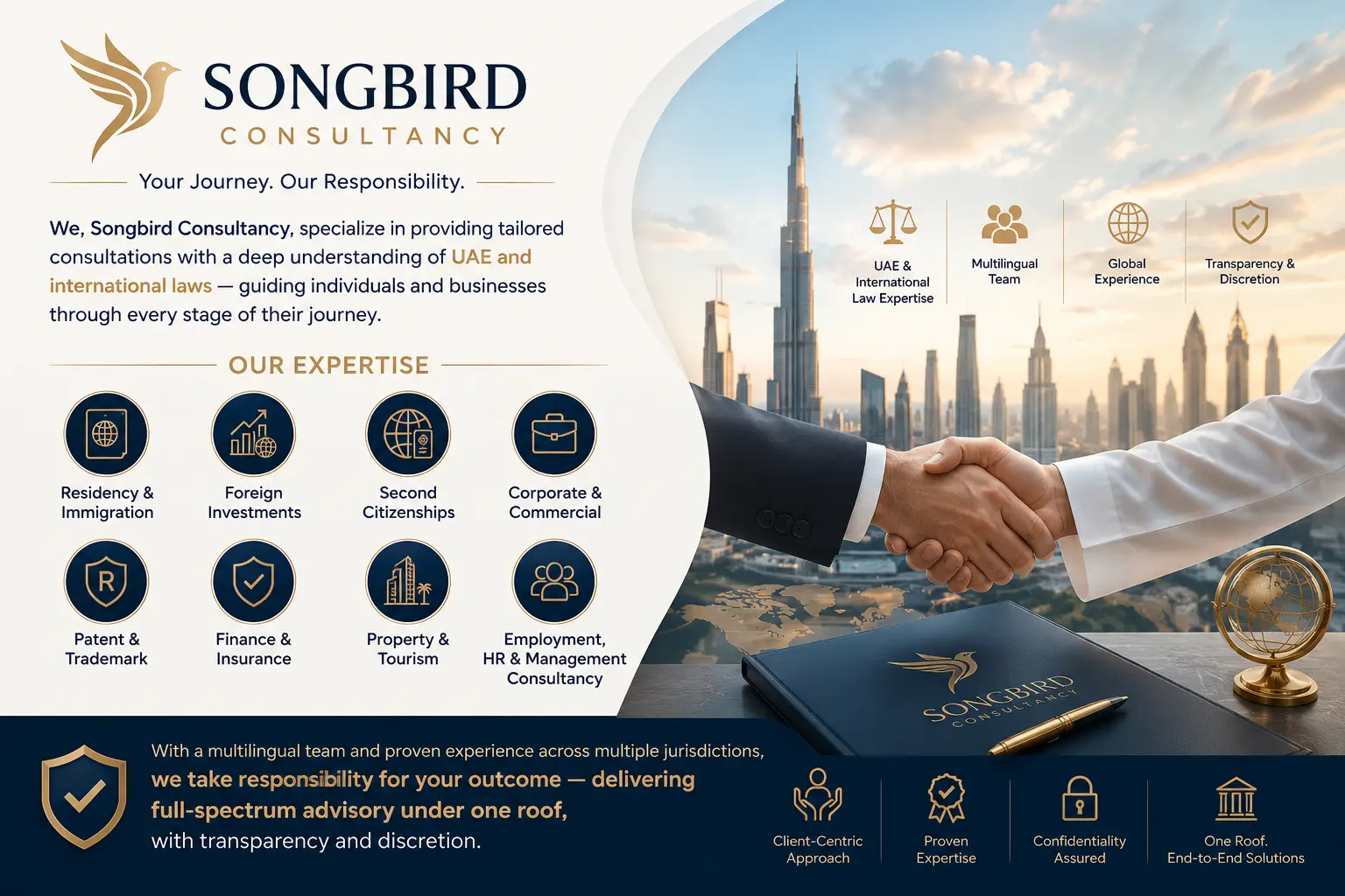 Songbird Consultancy — immigration and visa advisory team UAE